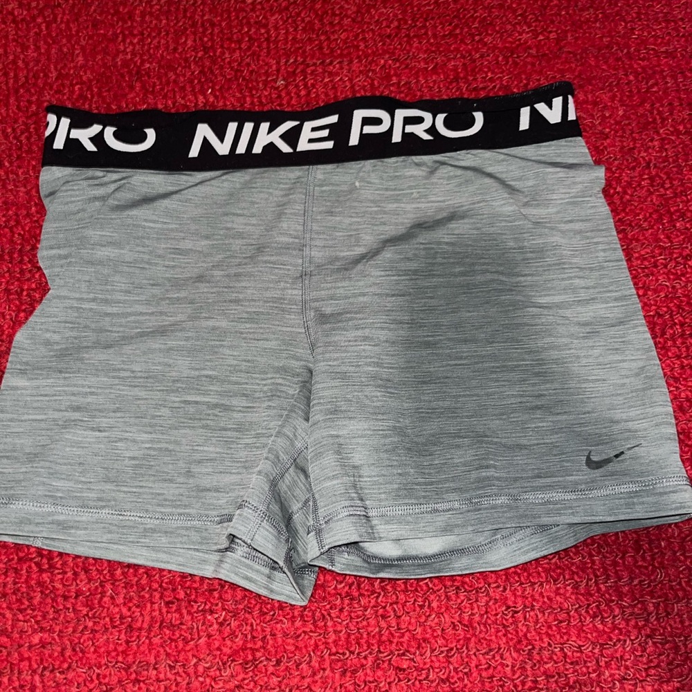 Nike Pro Women's Athletic Gray Shorts